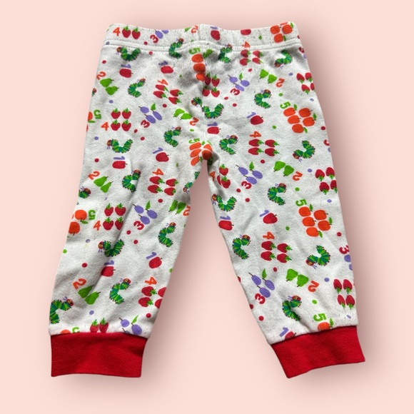 Baby The World Of Eric Carle The Very Hungry Caterpillar Pajama Set 3-6 Months - Picture 7 of 15